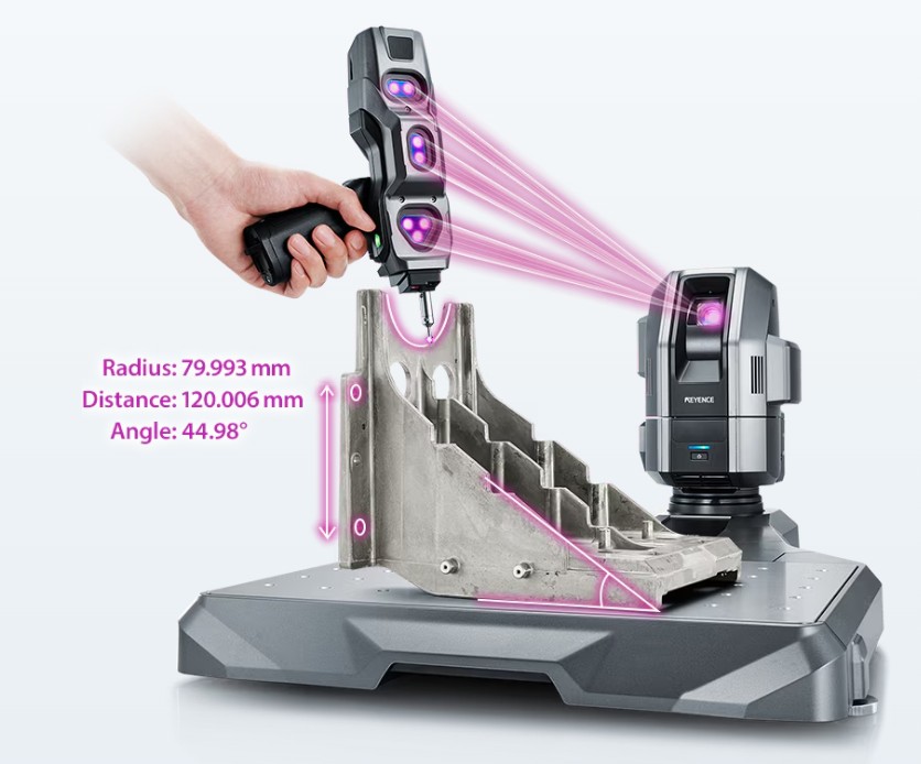 Keyence XM-5000 Handheld CMM – Portable Coordinate Measuring Machine